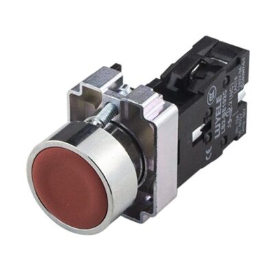 Latching Red Push Button Switch