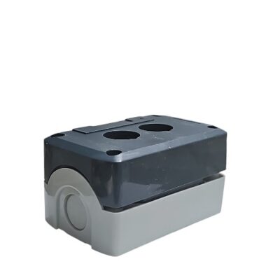 Push Button Enclosure Navy-Grey 2xM22 Hole