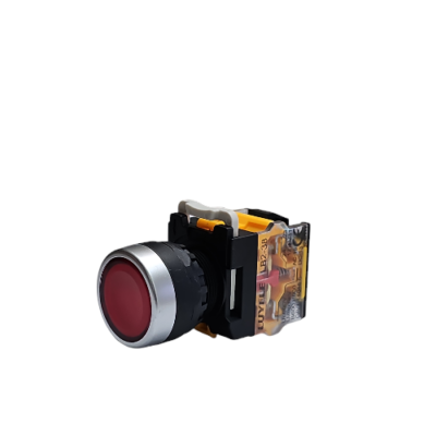 Latching Red Push Button Switch 38 Series