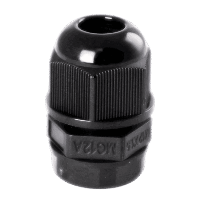 Cable Gland M12 Nylon Black