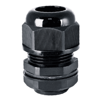 Cable Gland M25 Nylon Black