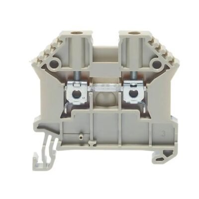 Din Terminal 2.5mm Screw Connect Beige