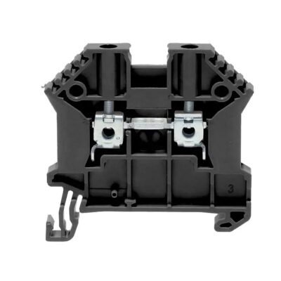 Din Terminal 2.5mm Screw Connect Black