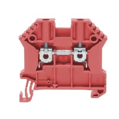 Din Terminal 2.5mm Screw Connect Red
